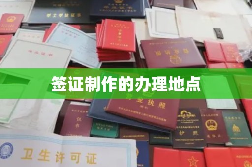 上蔡签证制作的办理地点
