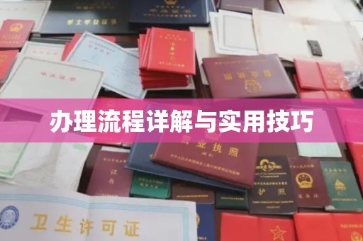 上蔡办理流程详解与实用技巧