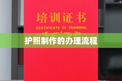 上蔡护照制作的办理流程