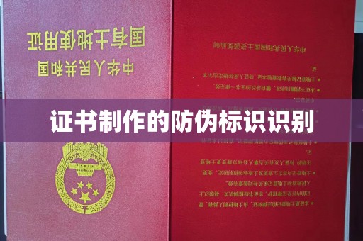 上蔡证书制作的防伪标识识别