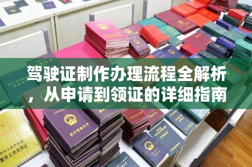 上蔡驾驶证制作办理流程全解析，从申请到领证的详细指南