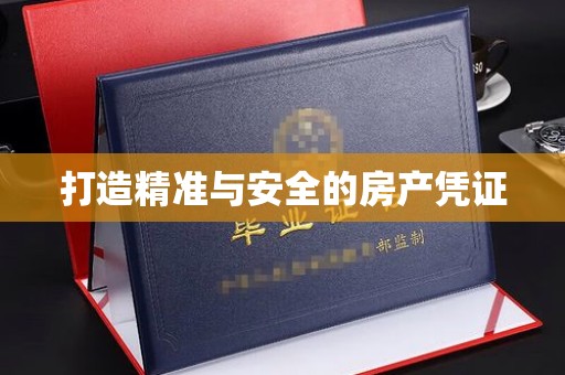 上蔡打造精准与安全的房产凭证
